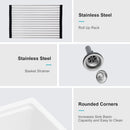 Quartz Kitchen Sink, Composite Workstation, Undermount