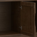 Harper - 3 Door Sideboard Buffet / Storage Cabinet - Walnut Brown by HouseOfZazla