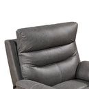Liyasi - Dual Okin Motor Rocking And 240° Swivel Single Sofa Seat Recliner Chair Infinite Position, Head Rest With Power Function