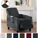Velvet Stretch Slipcover - Gale Collection by Great Bay Home