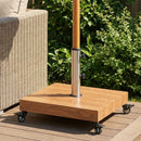 Malibu Square Umbrella Base with Wheels by HouseOfZazla