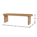 Indoor Pine Dining Bench