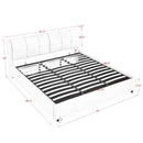Storage Upholstered Hydraulic Platform Bed With Integrated Headboard by Unique Piece Furniture