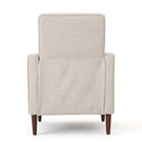 Mid-Century Modern Recliner With Button Tufted Waffle Stitch by HouseOfZazla