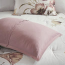 8 Piece Cotton Printed Comforter Set Blush King