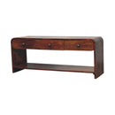 Aspen - Slim Media Unit - Dark Brown by HouseOfZazla