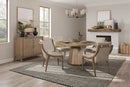Elegant Round Dining Table by Unique Piece Furniture