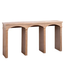 Archway Console Table - Antique Natural / Light Natural / Natural by HouseOfZazla
