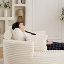 Modern Single Sofa With Backrest Pillow For Living Room by HouseOfZazla