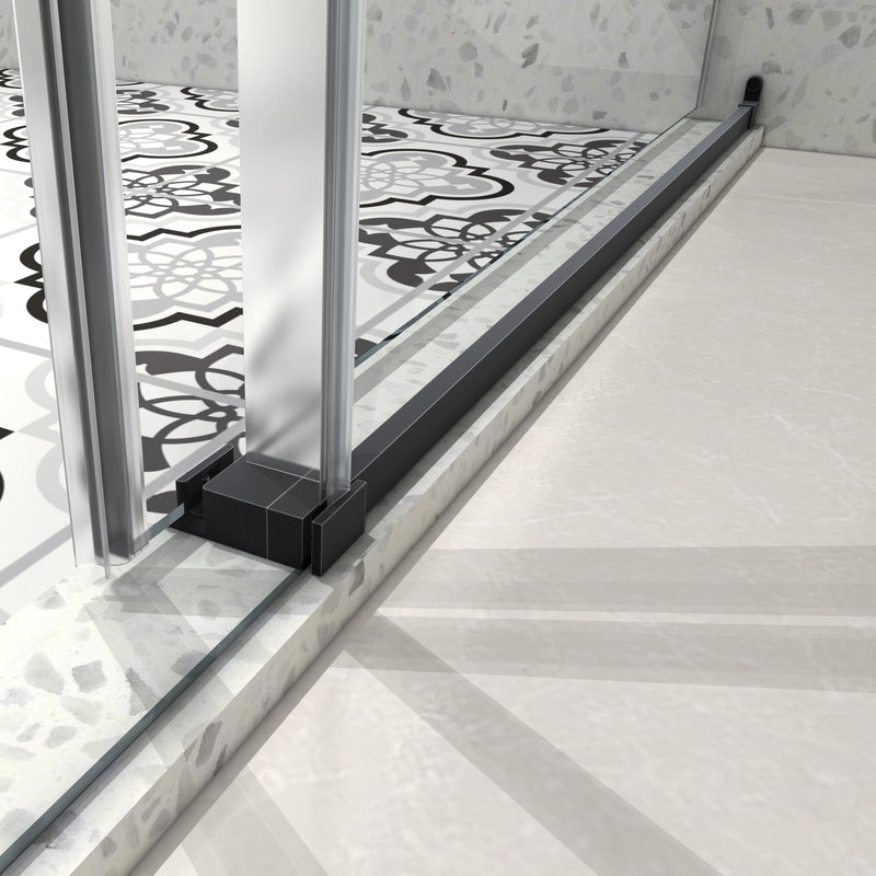 6063 Matte Tempered Glass Shower Door, photo 3 of 7