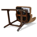 Holmes - Tufted High Back 360 Swivel Counter Height Barstool by HouseOfZazla