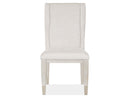 Lenox - Upholstered Host Side Chair (Set of 2) - Warm Silver