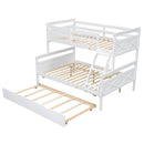 Bunk Bed With Ladder And Safety Guardrail by HouseOfZazla