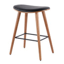 Saddle - Contemporary Counter Stool (Set of 2) by HouseOfZazla