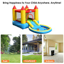 Kids Inflatable Bounce House Castle with Balls Pool and Bag by LJGDeals