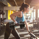 66 lbs Adjustable Weight Dumbbell Set by LJGDeals