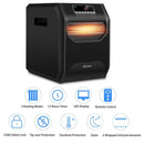 12 H Timer LED Remote Control Portable Electric Space Heater by LJGDeals