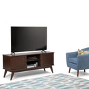 Draper - Handcrafted Mid Century Low TV Media Stand
