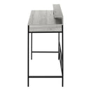 Computer Desk For Home Office, Standing, Storage Shelves, Laptop, Contemporary & Modern