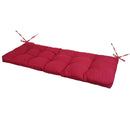 Bench Seat Cushion For Indoor Outdoor Furniture Non Slip Long Chair Cushion with Ties Strap Swing Cushion 51.18x19.68IN For Garden Patio Balcony Entry