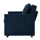 Upholstered Convertible Sleeper Sofa With 5 Position Backrest, Side Pockets, Storage by HouseOfZazla