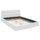 Upholstered Platform Bed With Headboard by HouseOfZazla