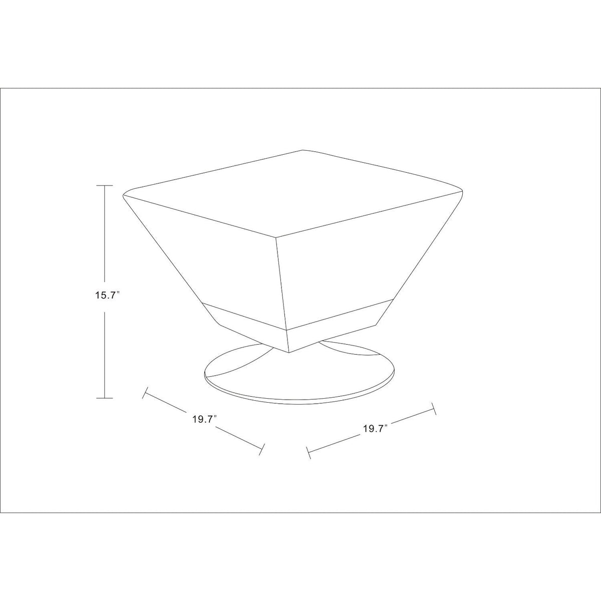 Diamond - Accent Ottoman, photo 28 of 30