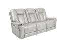 Sanibel - Sofa With Power Recline With Power Headrest And Power Lumbar by Unique Piece Furniture