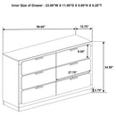 Sophia - 6 Drawer Dresser