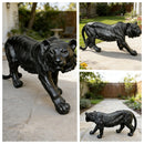 Simulated Black Tiger Resin Garden Statue by HouseOfZazla