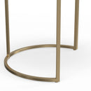 Drake - 2 Piece Nesting Table - Antique Nickel / Antique Copper by HouseOfZazla