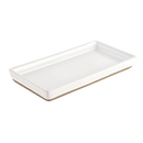 White Stoneware Tray