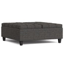 Harrison - Upholstered Coffee Table Storage Ottoman by Unique Piece Furniture