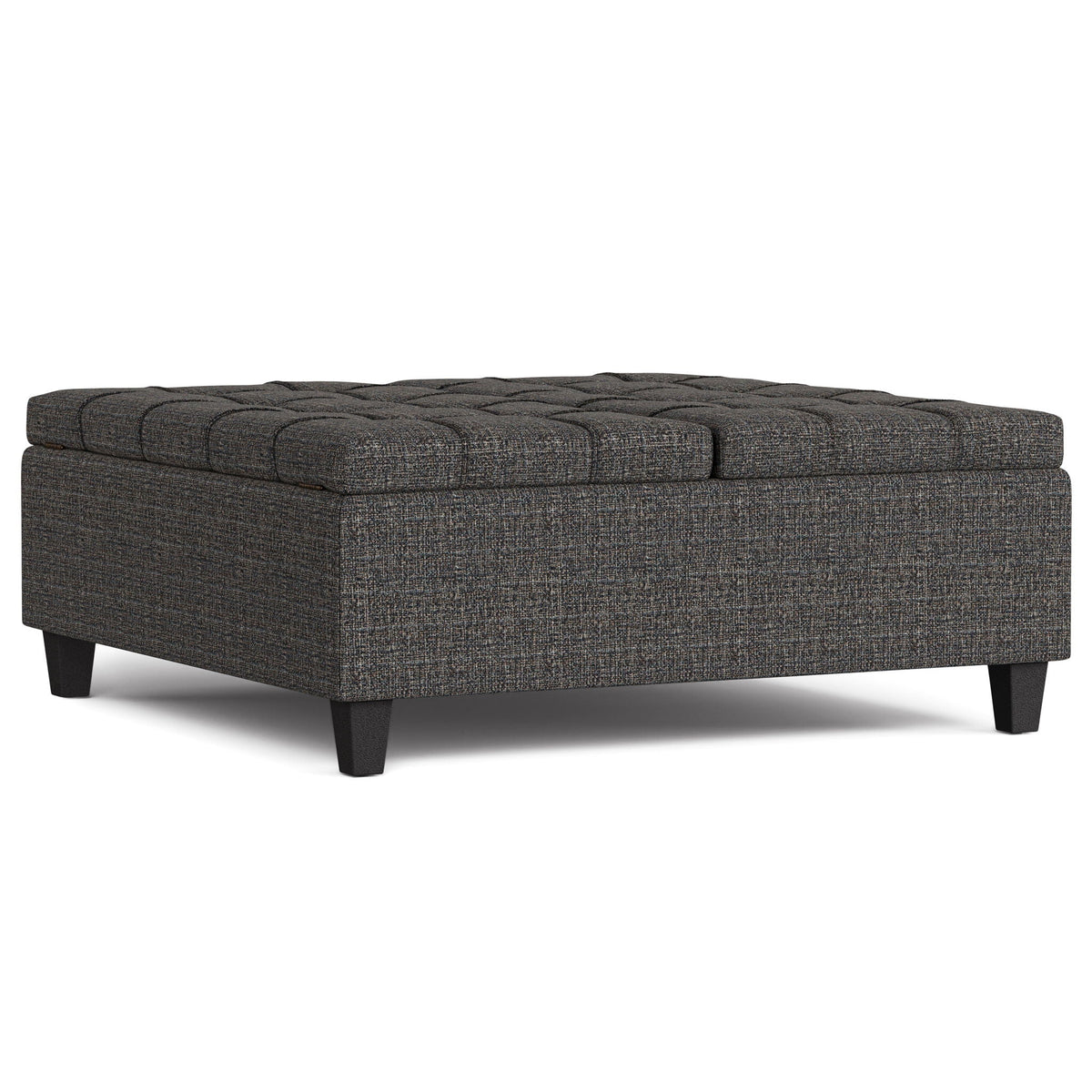 Harrison - Upholstered Coffee Table Storage Ottoman, photo 27 of 40