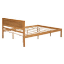 Platform Bed Frame With Headboard by HouseOfZazla