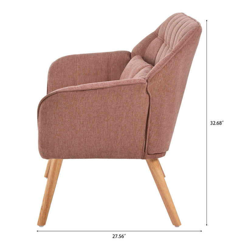 50" width Loveseat sofa - Ergonomic with pillow