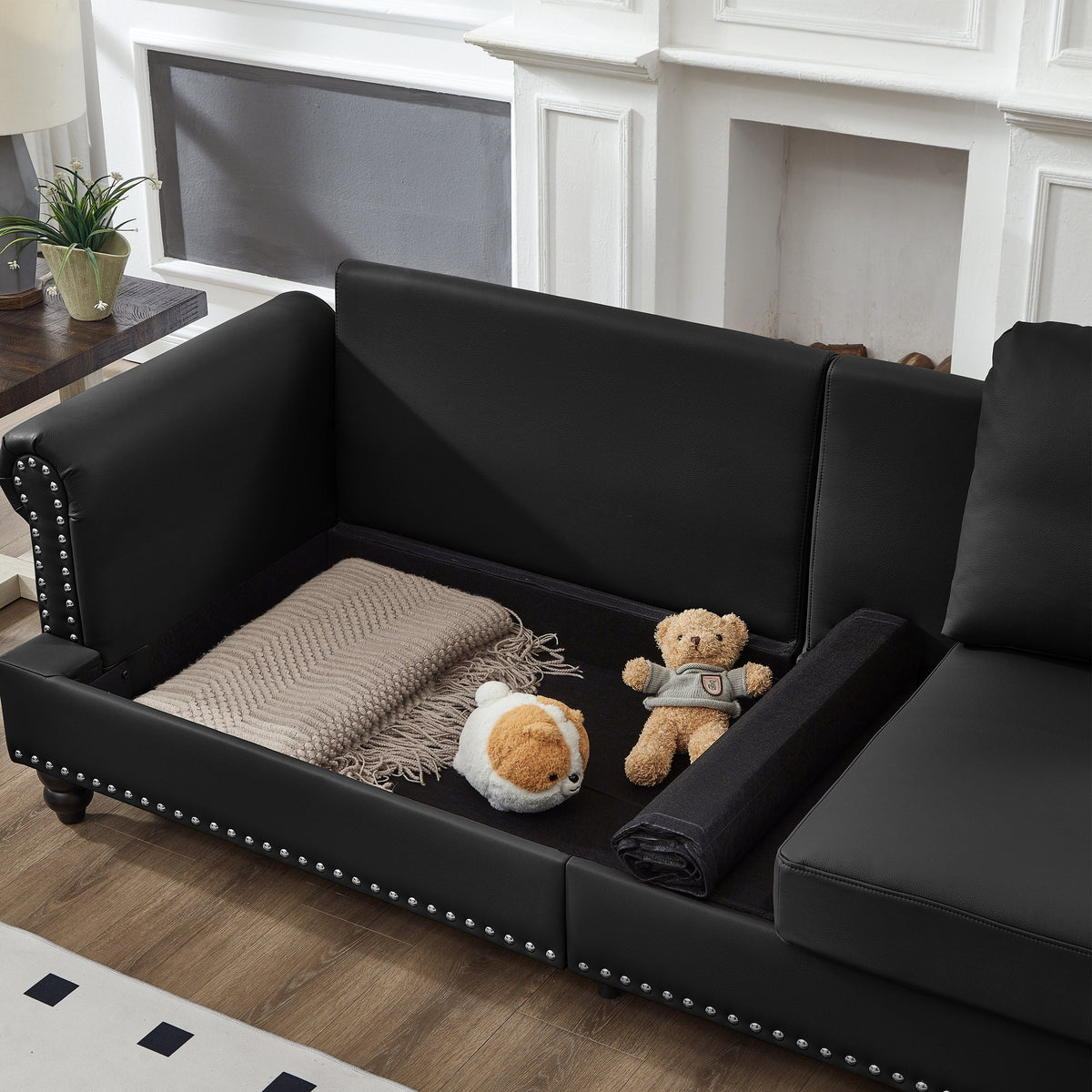 83" Modern Classic Design Living Room Sofa, photo 4 of 8