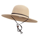 Flat 4 Inches Brim Straw Hat