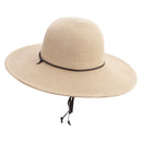 Flat 4 Inches Brim Straw Hat