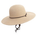 Flat 4 Inches Brim Straw Hat