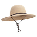 Flat 4 Inches Brim Straw Hat