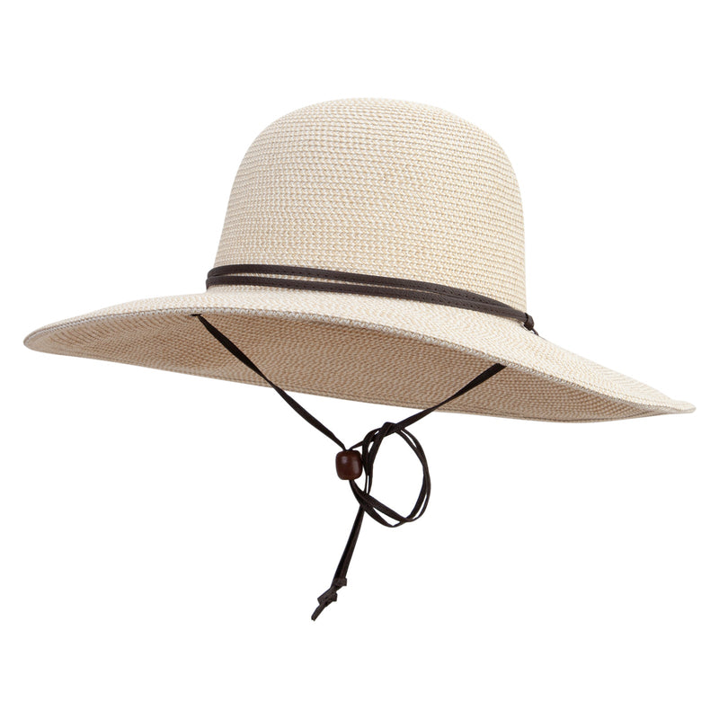 Flat 4 Inches Brim Straw Hat
