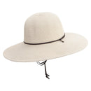 Flat 4 Inches Brim Straw Hat
