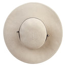 Flat 4 Inches Brim Straw Hat