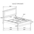 Sophia - Panel Bed With LED Headboard by HouseOfZazla