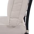 6-Piece Outdoor Sectional Sofa Set with Round Nesting Coffee Tables and Seating Sofa with Cushions for Patio, Porch and Garden (Beige)