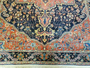 4.5' X 6.5' Handmade Antique Fine Indian Wool Rug Carpet Red