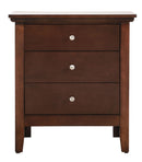 Hammond - 3 Drawer Nightstand - Cappuccino