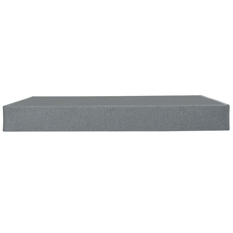 Foldable 9" Twin Size Metal Mattress Box Spring Foundation Bedroom Furniture Bed Base - Gray, photo 7 of 7