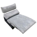 Fullar - Modular Power Motion Armless Recliner - Light Gary Chenille by Unique Piece Furniture